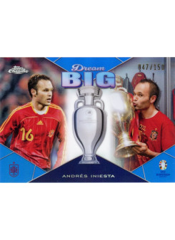 Andres Iniesta, Card, Topps Chrome UEFA Euro 2024, LIMIT