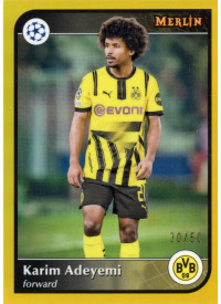 Karim Adeyemi, Kartička, 2024-25 Topps Merlin UEFA Club Competitions, LIMIT