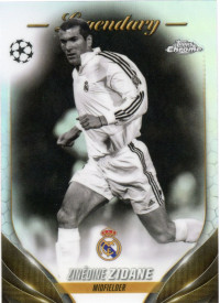 Zinédine Zidane, Kartička, Topps Chrome UEFA Club Competitions 2023-24, INSERT