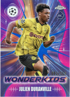 Julien Duranville, Card, Topps Chrome UEFA Club Competitions 2023-24, LIMIT