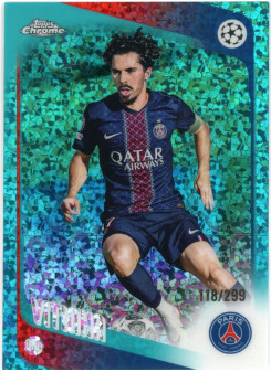 Vitinha, Card, 2025-26 Topps Chrome UEFA Club Competitions, LIMIT