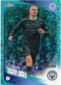 Erling Haaland, Card, 2025-26 Topps Chrome UEFA Club Competitions, LIMIT