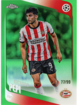 Ricardo Pepi, Card, 2025-26 Topps Chrome UEFA Club Competitions, LIMIT