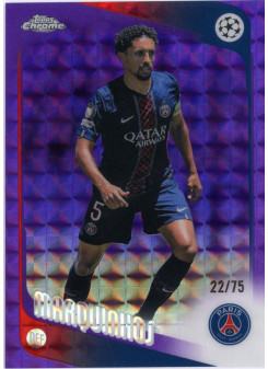 Marquinhos, Card, 2025-26 Topps Chrome UEFA Club Competitions, LIMIT