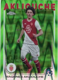 Maghnes Akliouche, Kartička, Topps Chrome UEFA Club Competitions 2024-2025, LIMIT