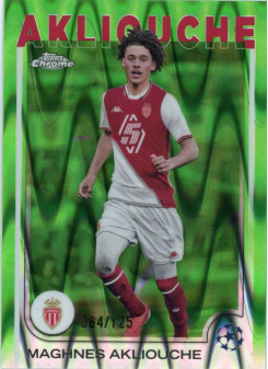 Maghnes Akliouche, Card, Topps Chrome UEFA Club Competitions 2024-2025, LIMIT
