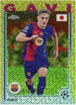 Gavi, Card, Topps Chrome UEFA Club Competitions 2024-2025, LIMIT