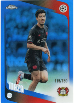 Ibrahim Maza, Card, 2025-26 Topps Chrome UEFA Club Competitions, LIMIT