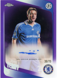 John Terry, Kartička, 2025-26 Topps Chrome UEFA Club Competitions, AUTOGRAPH