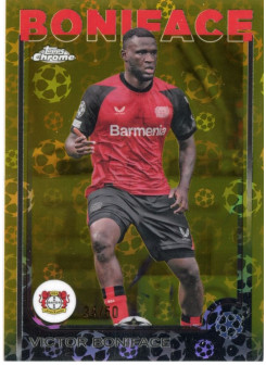 Victor Boniface, Card, Topps Chrome UEFA Club Competitions 2024-2025, LIMIT
