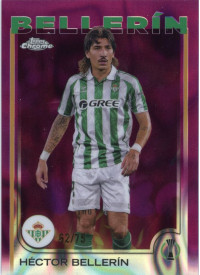 Héctor Bellerín, Kartička, Topps Chrome UEFA Club Competitions 2024-2025, LIMIT
