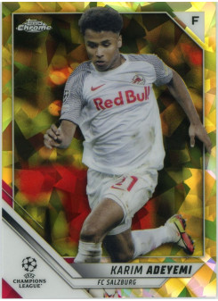 Karim Adeyemi, Card, 2021-22 Topps Chrome UEFA Champions League, LIMIT