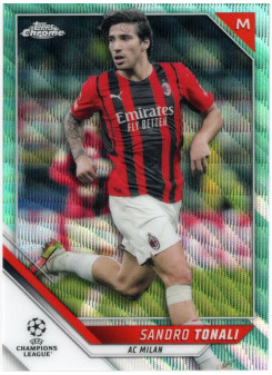 Sandro Tonali, Card, 2021-22 Topps Chrome UEFA Champions League, LIMIT