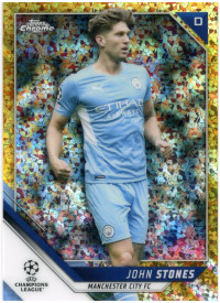 John Stones, Kartička, 2021-22 Topps Chrome UEFA Champions League, LIMIT
