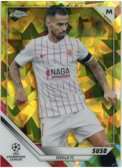 Suso, Card, 2021-22 Topps Chrome UEFA Champions League, LIMIT