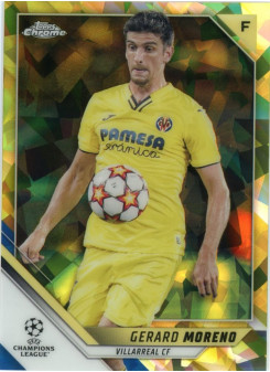 Gerard Moreno, Card, 2021-22 Topps Chrome UEFA Champions League, LIMIT