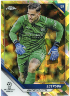 Ederson, Card, 2021-22 Topps Chrome UEFA Champions League, LIMIT