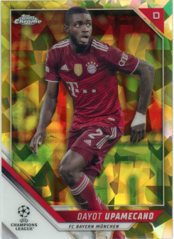 Dayot Upamecano, Card, 2021-22 Topps Chrome UEFA Champions League, LIMIT