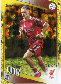 Florian Wirtz, Kartička, 2025-26 Topps UEFA Club Competitions, LIMIT