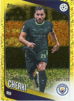 Rayan Cherki, Card, 2025-26 Topps UEFA Club Competitions, LIMIT