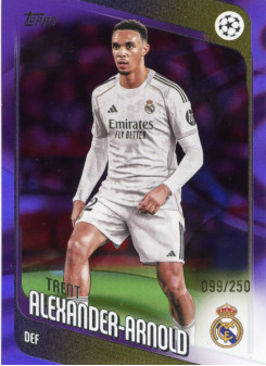 Trent Alexander-Arnold, Card, 2025-26 Topps UEFA Club Competitions, LIMIT