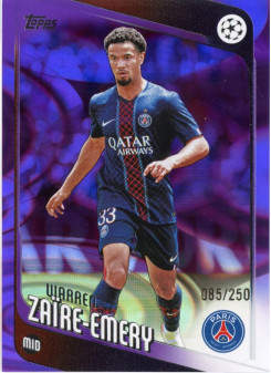 Warren Zaïre-Emery, Card, 2025-26 Topps UEFA Club Competitions, LIMIT