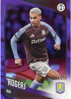 Morgan Rogers, Card, 2025-26 Topps UEFA Club Competitions, LIMIT