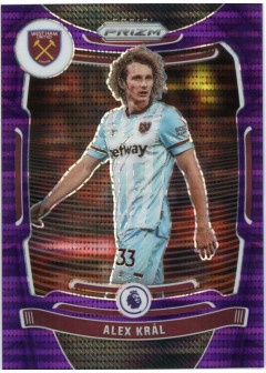 Alex Kral, Kartička, 2021-22 Panini Prizm Premier League, LIMIT