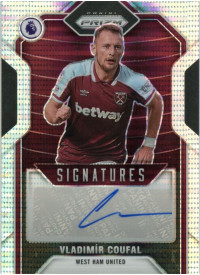 Vladimir Coufal, Card, 2021-22 Panini Prizm Premier League, Breakaway