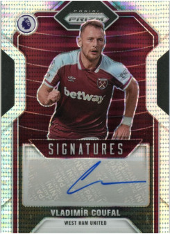 Vladimir Coufal, Card, 2021-22 Panini Prizm Premier League, Breakaway