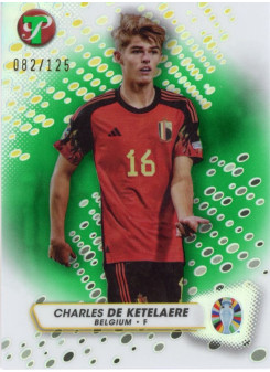 Charles De Ketelaere, Card, 2024 Topps Pristine Road to UEFA EURO, LIMIT
