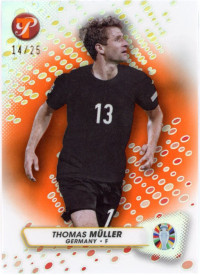 Thomas Muller, Kartička, 2024 Topps Pristine Road to UEFA EURO, LIMIT