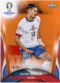 Patrik Schick, Card, Topps Chrome UEFA Euro 2024, LIMIT