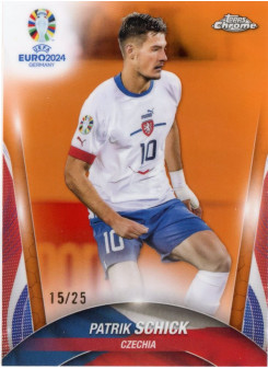Patrik Schick, Card, Topps Chrome UEFA Euro 2024, LIMIT