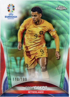 Cody Gakpo, Card, Topps Chrome UEFA Euro 2024, LIMIT