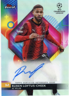 Ruben Loftus-Cheek, Card, Topps Finest UEFA Club Competitions 2023-24, AUTOGRAPH