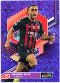 Sergino Dest, Kartička, Topps Finest UEFA Champions League 2022-23, LIMIT