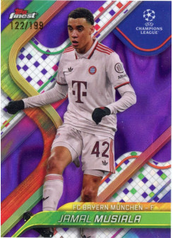 Jamal Musiala, Card, Topps Finest UEFA Club Competitions 2024-2025, LIMIT
