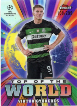 Viktor Gyökeres, Card, Topps Finest UEFA Club Competitions 2024-2025, LIMIT