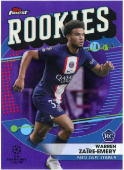 Warren Zaire-Emery, Card, Topps Finest UEFA Champions League 2022-23, LIMIT