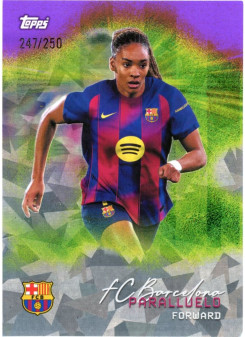 Salma Paralluelo, Card, 2025-26 Topps FC Barcelona Team Set, LIMIT