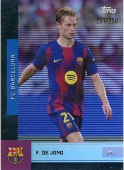 Frenkie de Jong, Card, 2025-26 Topps FC Barcelona Team Set, LIMIT