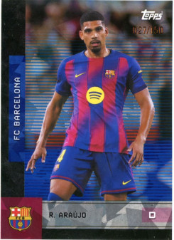 Ronald Araújo, Card, 2025-26 Topps FC Barcelona Team Set, LIMIT