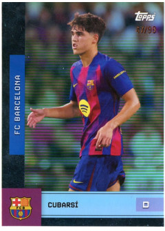 Pau Cubarsi, Kartička, 2025-26 Topps FC Barcelona Team Set, LIMIT