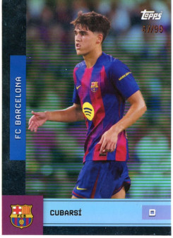 Pau Cubarsi, Card, 2025-26 Topps FC Barcelona Team Set, LIMIT