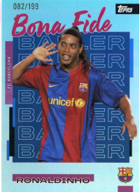 Ronaldinho, Kartička, 2025-26 Topps FC Barcelona Team Set, LIMIT