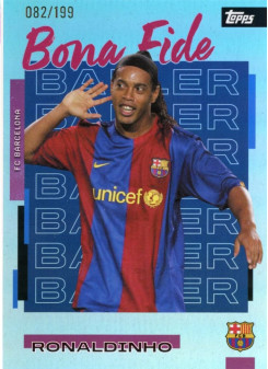 Ronaldinho, Card, 2025-26 Topps FC Barcelona Team Set, LIMIT
