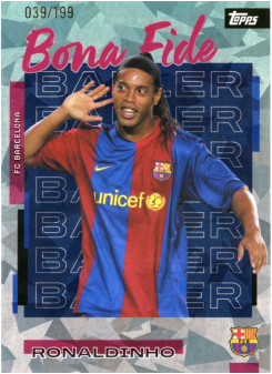 Ronaldinho, Card, 2025-26 Topps FC Barcelona Team Set, LIMIT