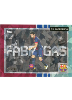 Cesc Fabregas, Card, 2025-26 Topps FC Barcelona Team Set, LIMIT