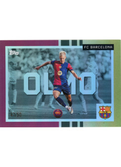 Dani Olmo, Card, 2025-26 Topps FC Barcelona Team Set, LIMIT